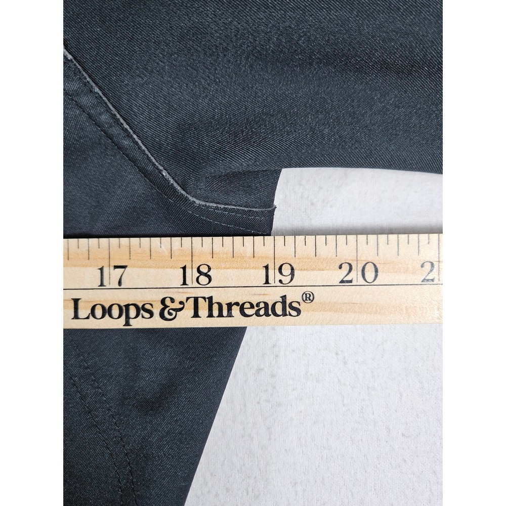 Columbia Womens Small Black Full Zip Softshell Fleece Lined Jacket Mock Neck - Picture 3 of 7